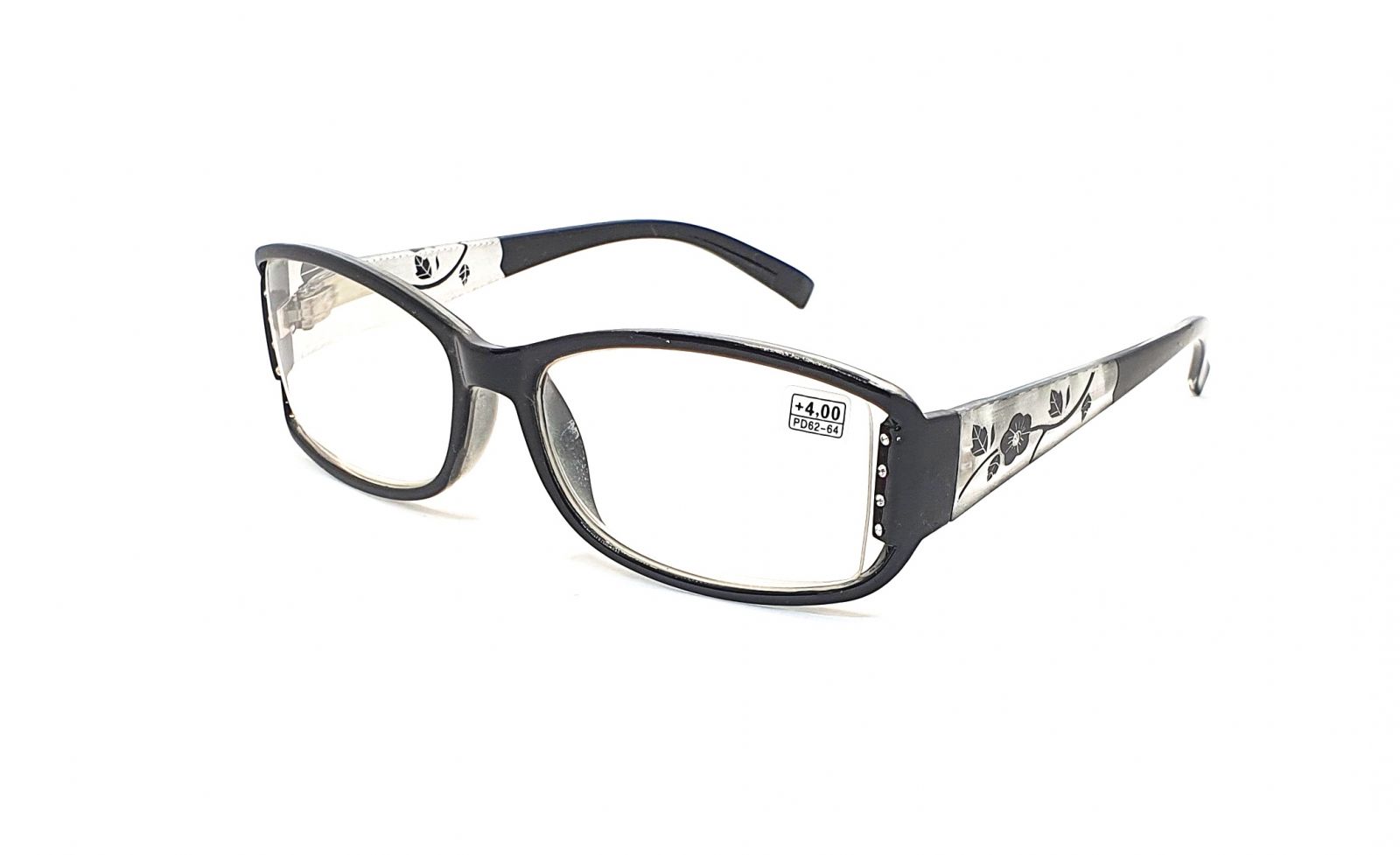 Dioptrické brýle 7004 +2,50 black