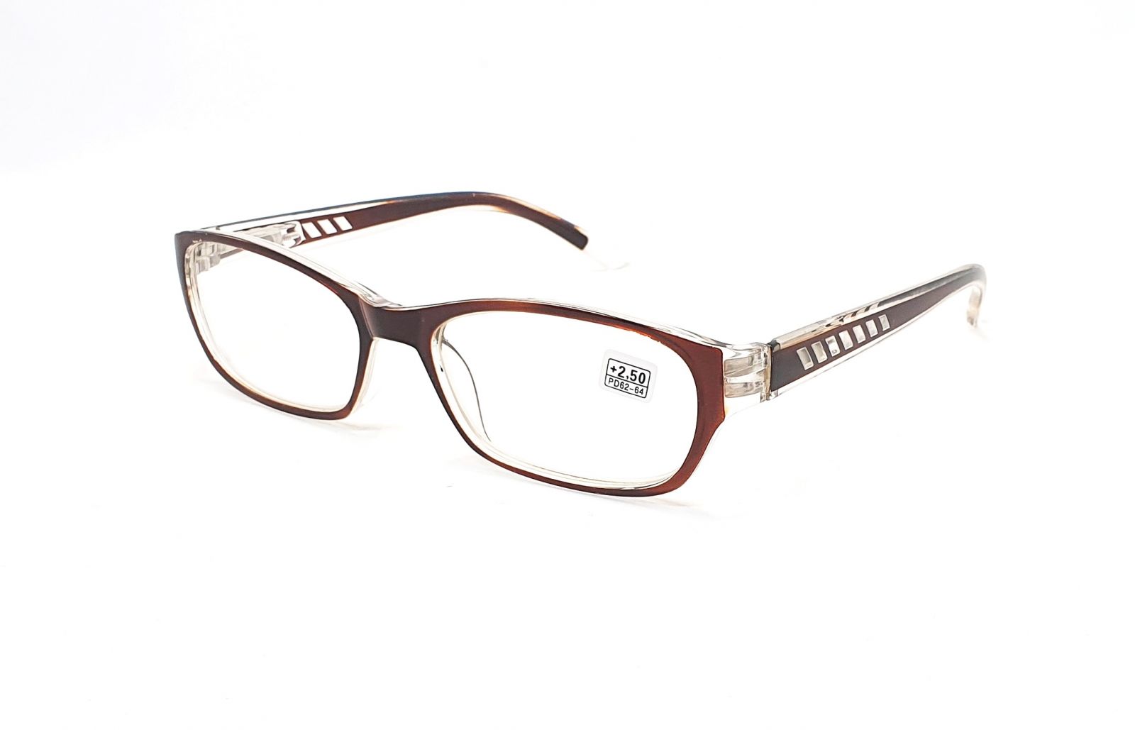 Dioptrické brýle 8078 +2,50 brown flex