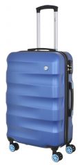 Cestovní kufr Dielle Wave 4W M modrý