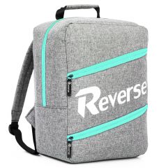 Příruční zavazadlo - batoh pro RYANAIR 40x25x20 GREY-BLUE