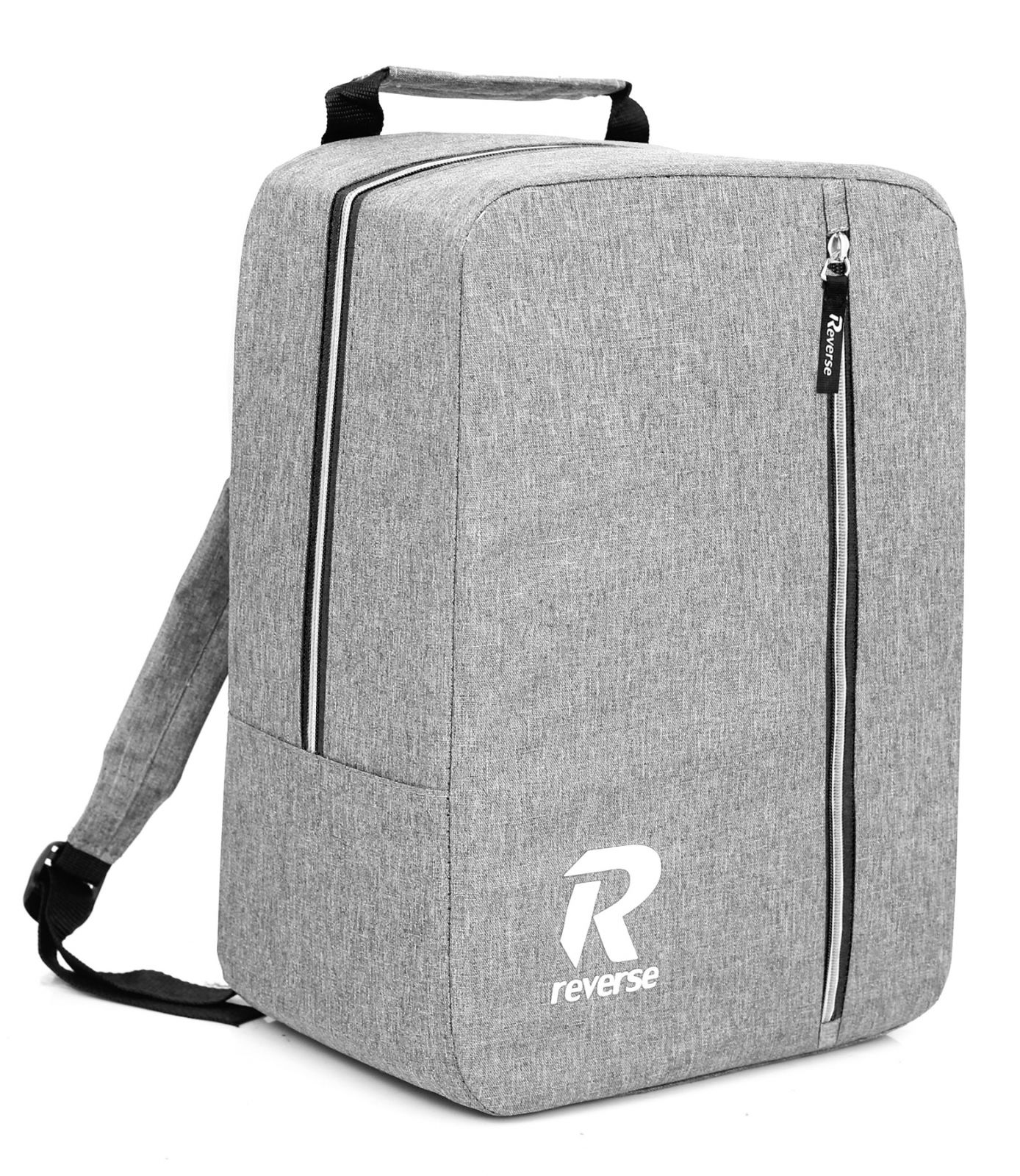 Reverse Příruční zavazadlo - batoh pro RYANAIR REV1 40x25x20 GREY-SILVER