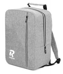 Příruční zavazadlo - batoh pro RYANAIR REV1 40x25x20 GREY-SILVER Reverse E-batoh
