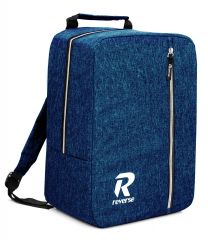 Příruční zavazadlo - batoh pro RYANAIR REV1 40x25x20 BLUE-SILVER