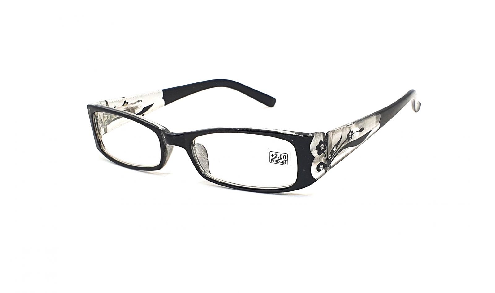 Dioptrické brýle 5852 +2,00 black flex