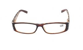 Dioptrické brýle A-018 +2,00 brown flex E-batoh