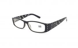 Dioptrické brýle A-018 +2,00 black flex