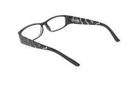 Dioptrické brýle A-018 +2,00 black flex E-batoh