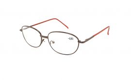 Dioptrické brýle M1001 / -2,50 grey/brown flex