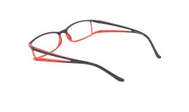 Dioptrické brýle M2200 / -2,00 red/black E-batoh