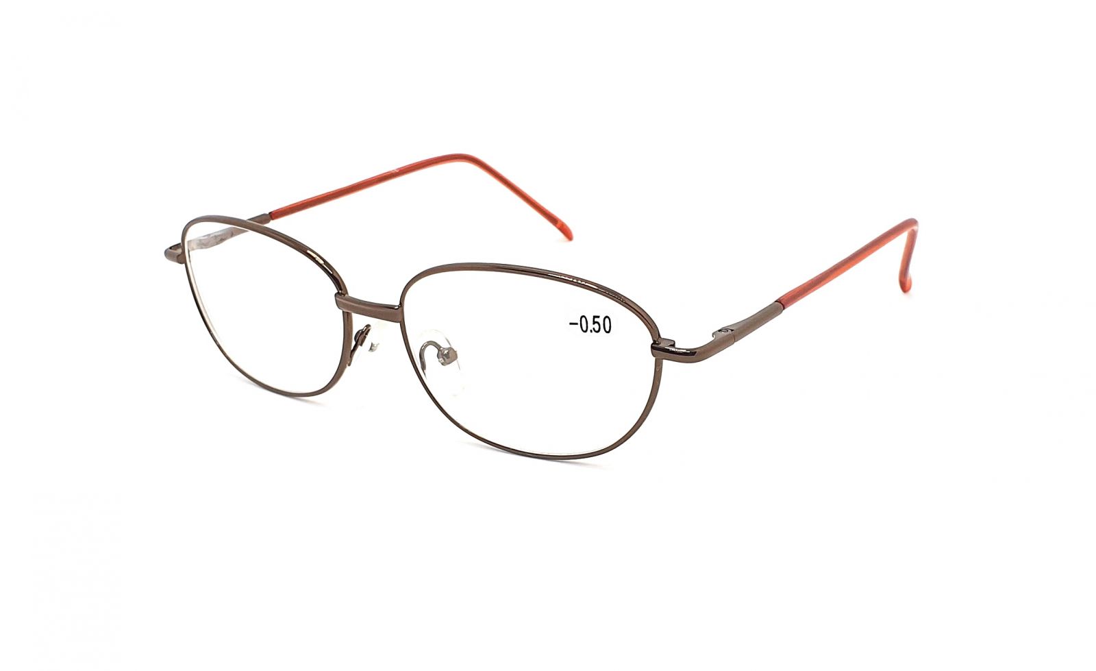 Dioptrické brýle M1001 / -0,50 grey/brown flex