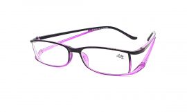 Dioptrické brýle M2200 / -2,00 black/violet E-batoh