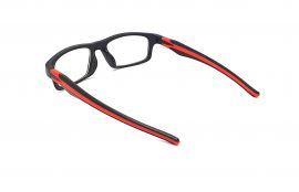 Dioptrické brýle V3012 +3,50 black/red E-batoh
