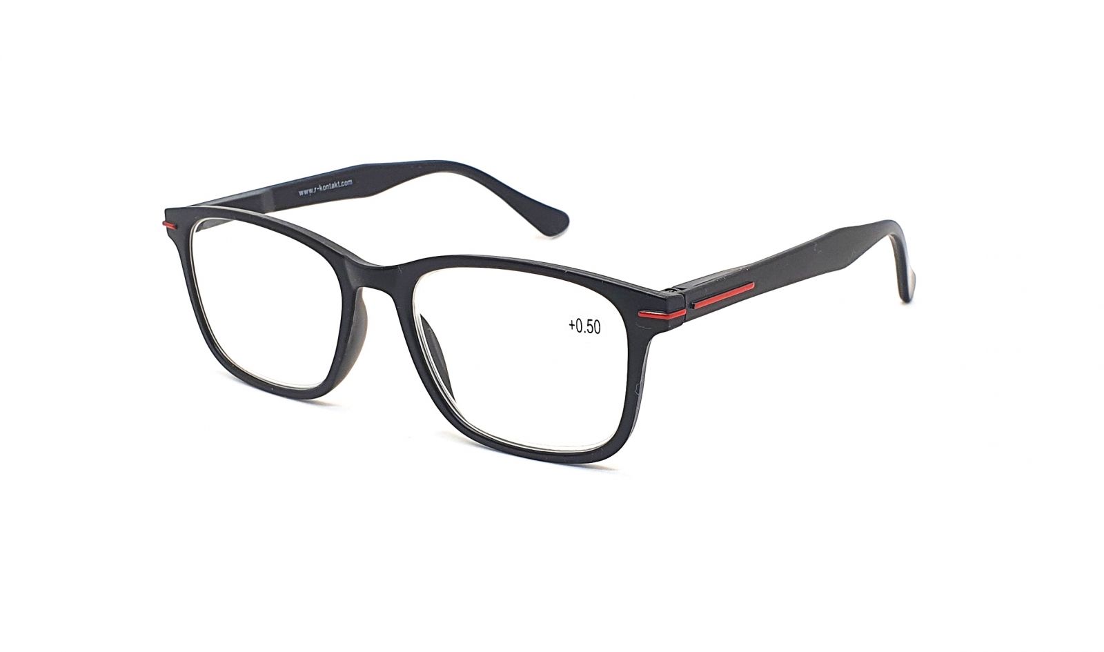 Dioptrické brýle V3054 +1,00 black flex