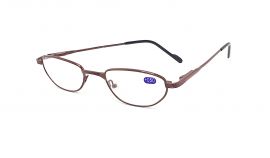 Dioptrické brýle D403 / +0,50 brown flex E-batoh