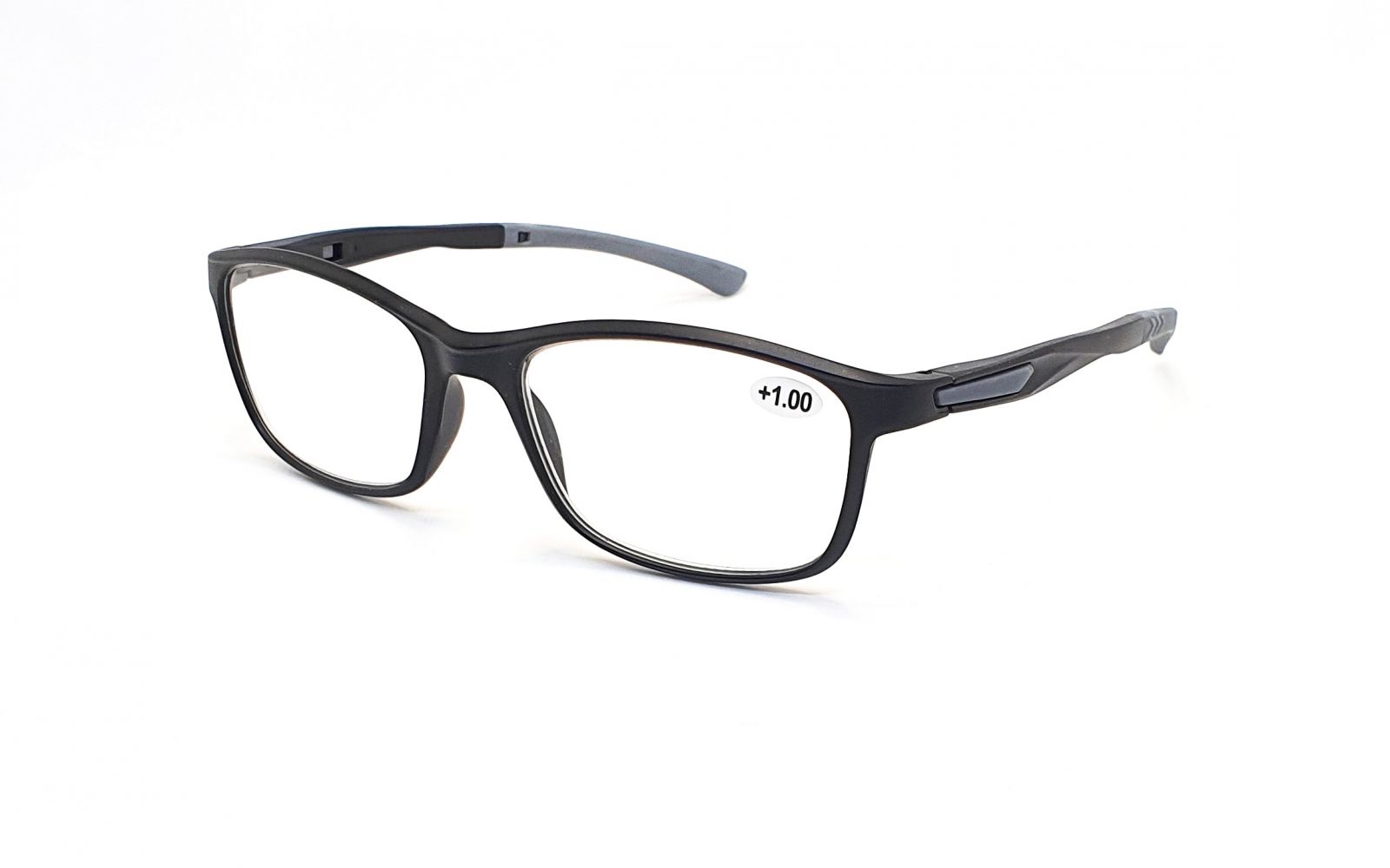 IDENTITY Dioptrické brýle MC2210 +1,00 black/grey