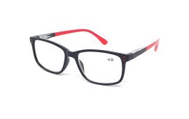Dioptrické brýle MC2188 +4,00 black/red flex