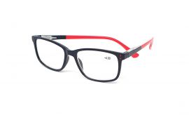 Dioptrické brýle MC2188 +4,00 black/red flex IDENTITY E-batoh