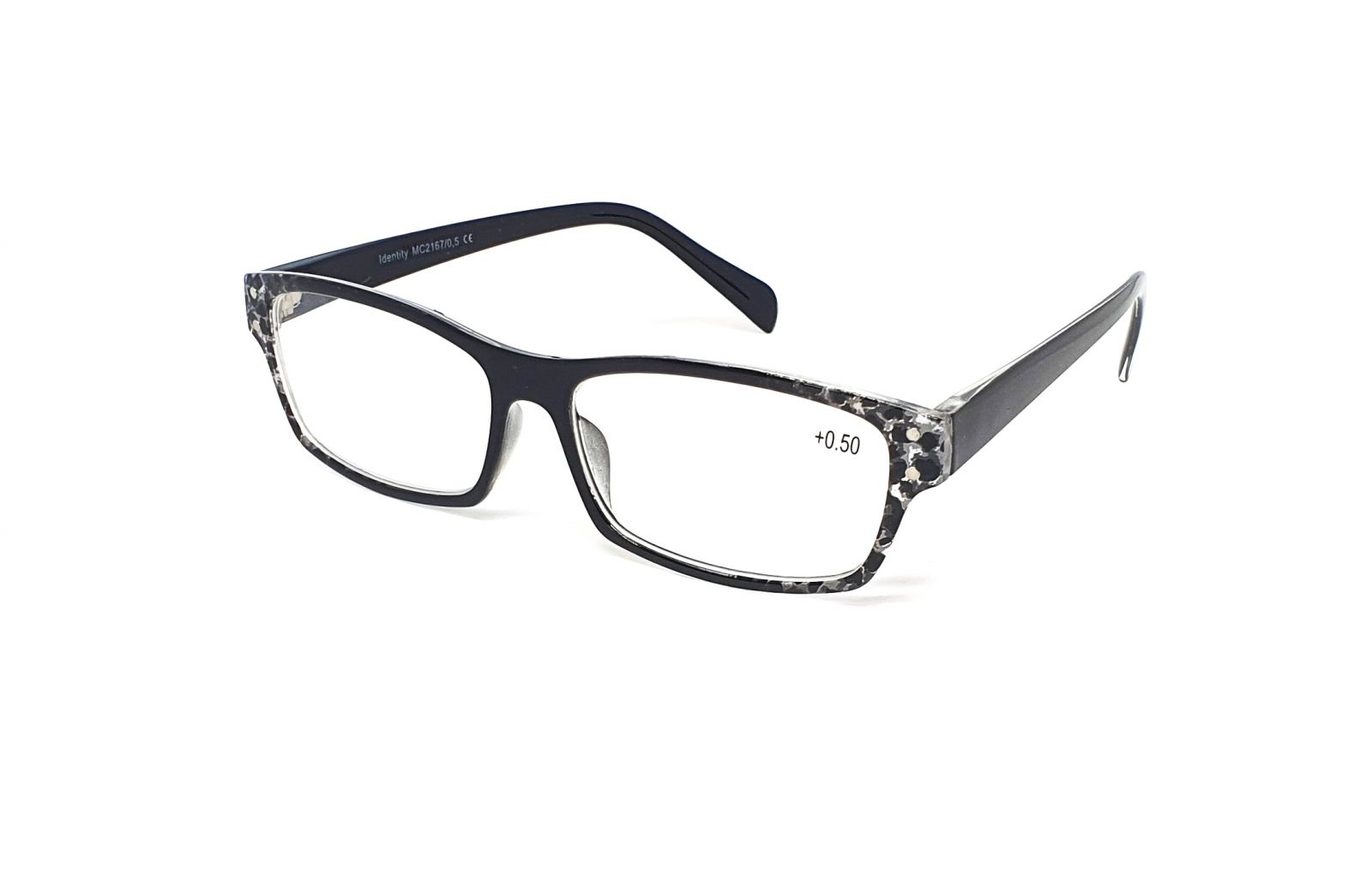 IDENTITY Dioptrické brýle MC2167 +0,50 black