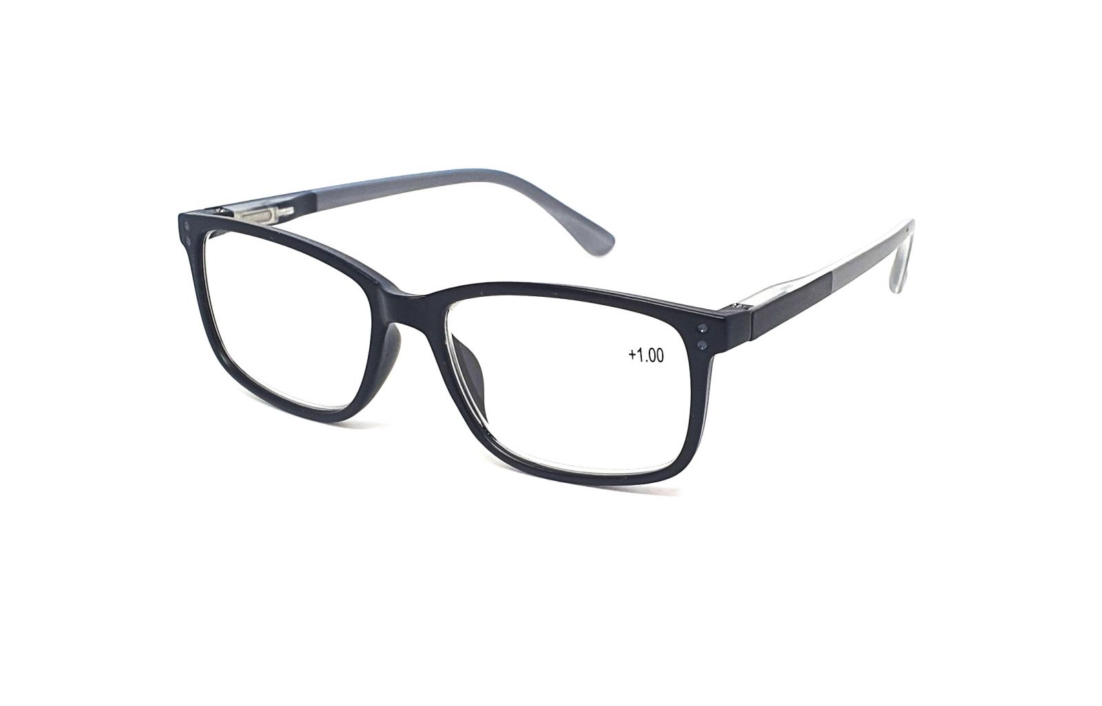 IDENTITY Dioptrické brýle MC2188 +1,00 black/grey flex