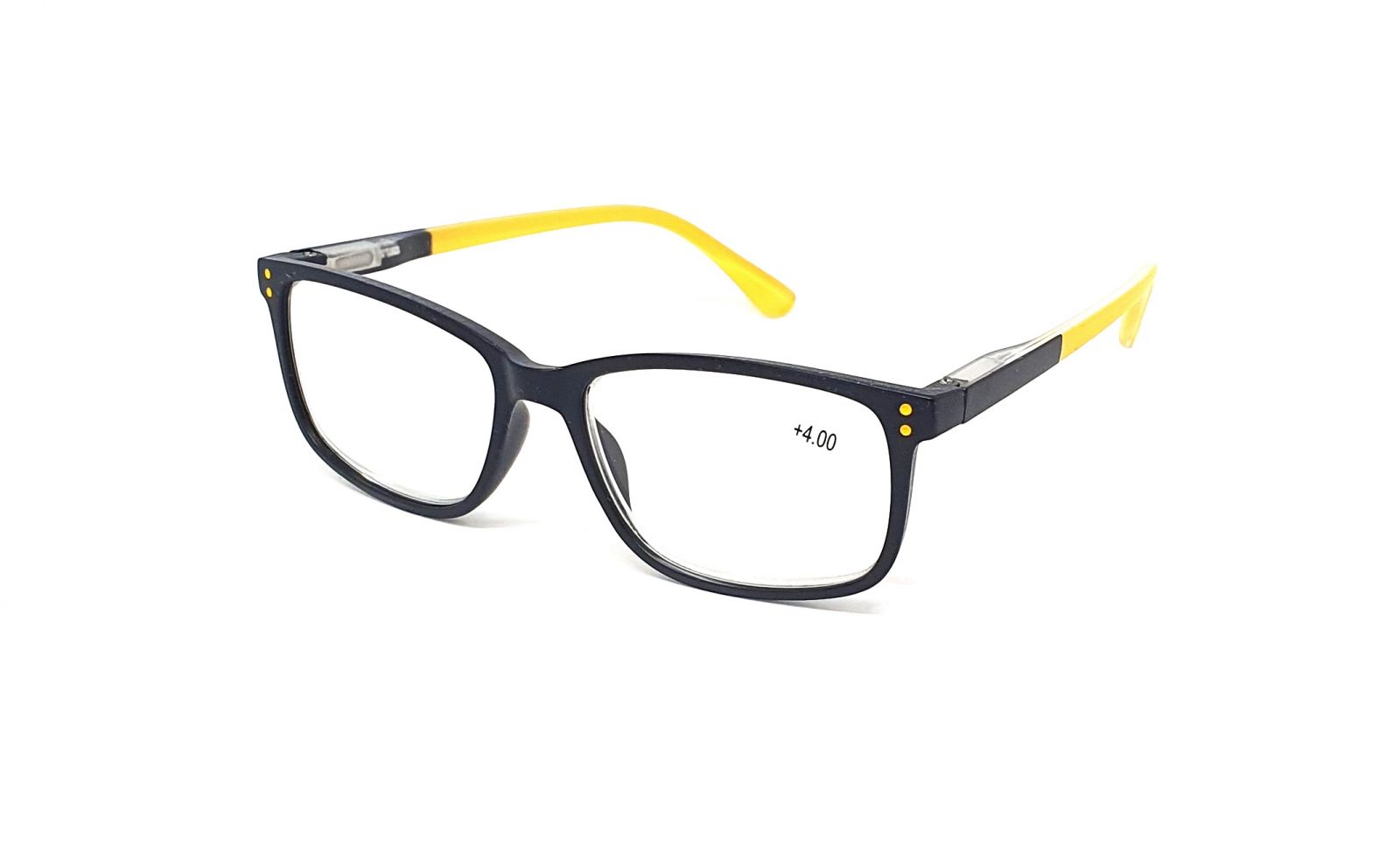 IDENTITY Dioptrické brýle MC2188 +4,00 black/yellow flex