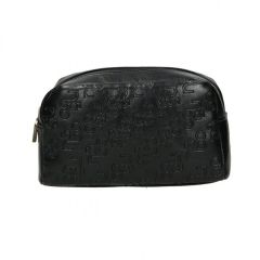 Taška na kosmetiku NOBO vyraženým logem černá E-batoh