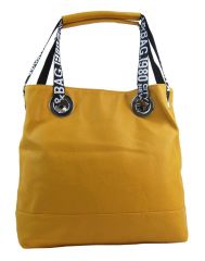 Žlutá velká moderní kabelka přes rameno i crossbody INT. COMPANY E-batoh