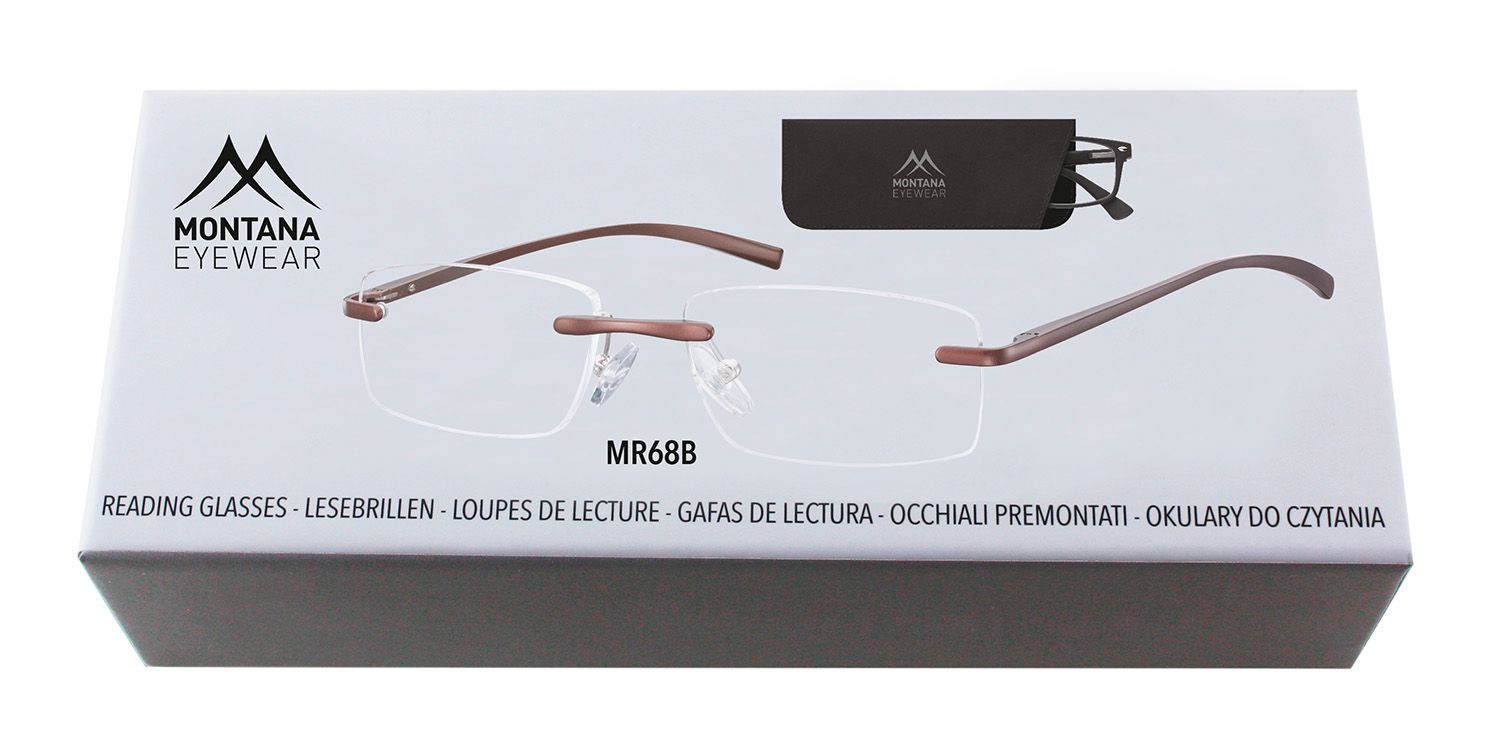 MONTANA EYEWEAR Dioptrické brýle BOX68B +1,50 Flex