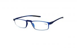 Extra ohebné dioptrické brýle V3040 s úchytem na kapsu / +3,50 blue