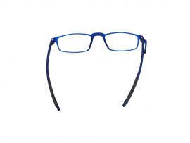 Extra ohebné dioptrické brýle V3040 s úchytem na kapsu / +3,50 blue E-batoh