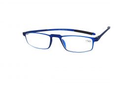 Extra ohebné dioptrické brýle V3040 s úchytem na kapsu / +4,00 blue E-batoh