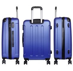 Cestovní kufry sada AVALON II L,M,S BLUE MONOPOL E-batoh