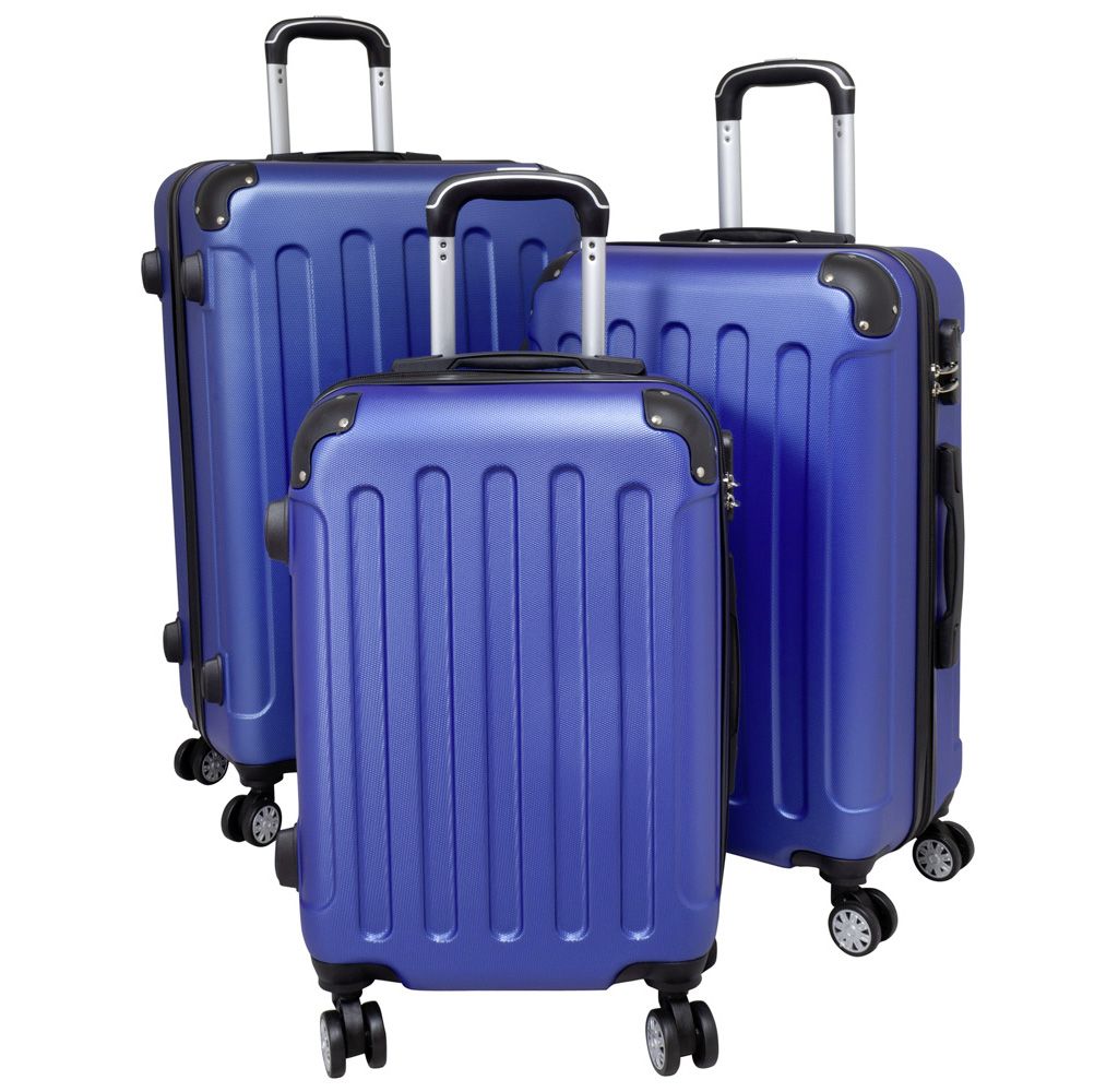 Cestovní kufry sada AVALON II L,M,S BLUE