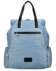 Modrý dámský látkový batoh / kabelka AM0334