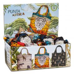 Nákupní skládači taška PUNTA AFRIKA Grey E-batoh