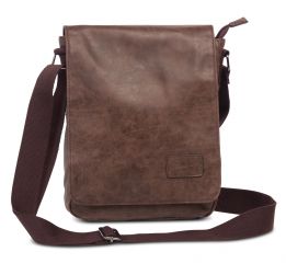 Panská taška BestWay s klopou dark brown