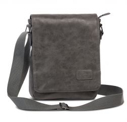 Panská taška BestWay s klopou dark grey