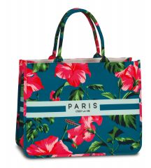 Plážová taška PARIS blue green