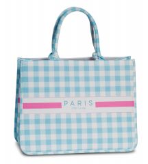 Plážová taška PARIS dove-blue
