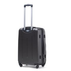 Cestovní kufr WINGS 304 ABS SILVER malý xS E-batoh