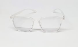 Samozabarvovací dioptrické brýle F23 / -3,00 white transparent E-batoh
