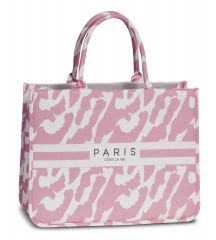 Plážová taška PARIS ducky-pink