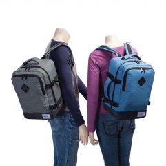 Příruční zavazadlo - batoh pro RYANAIR 5300 40x25x20 GREY BLUE BestWay E-batoh