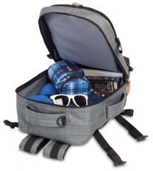 Příruční zavazadlo - batoh pro RYANAIR 5300 40x25x20 GREY BLUE BestWay E-batoh