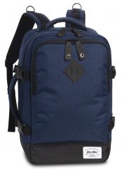 Příruční zavazadlo - batoh pro RYANAIR 0600 40x25x20 NAVY BLUE