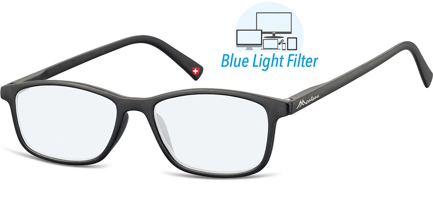 MONTANA EYEWEAR Slim dioptrické brýle na počítač BLF51 +2,50 Flex