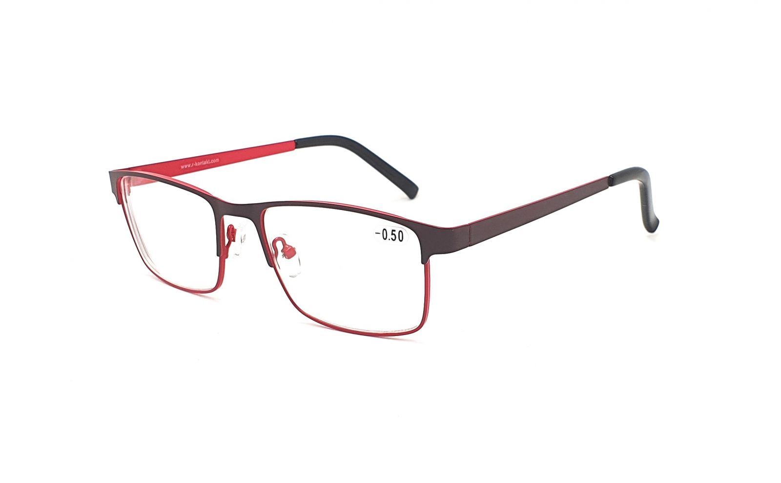 Dioptrické brýle V3028 / +1,00 red