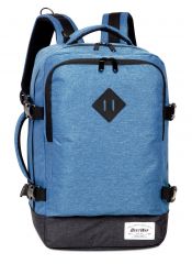 Příruční zavazadlo - batoh pro RYANAIR 5300 40x25x20 GREY BLUE