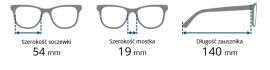Dioptrické brýle RE138-A +1,50 BRILO E-batoh