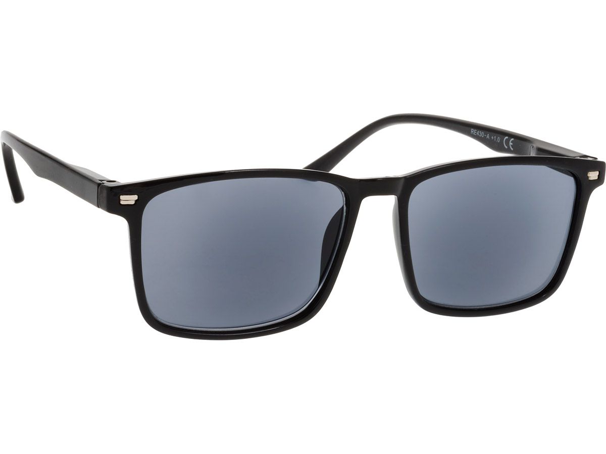 BRILO Dioptrické brýle RE430-A +1,50 flex zatmavěné