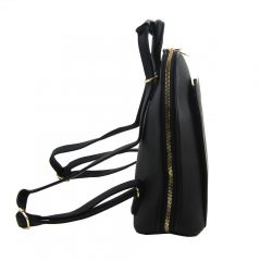 Elegantní menší dámský batůžek / kabelka hnědá Jessica Bags E-batoh
